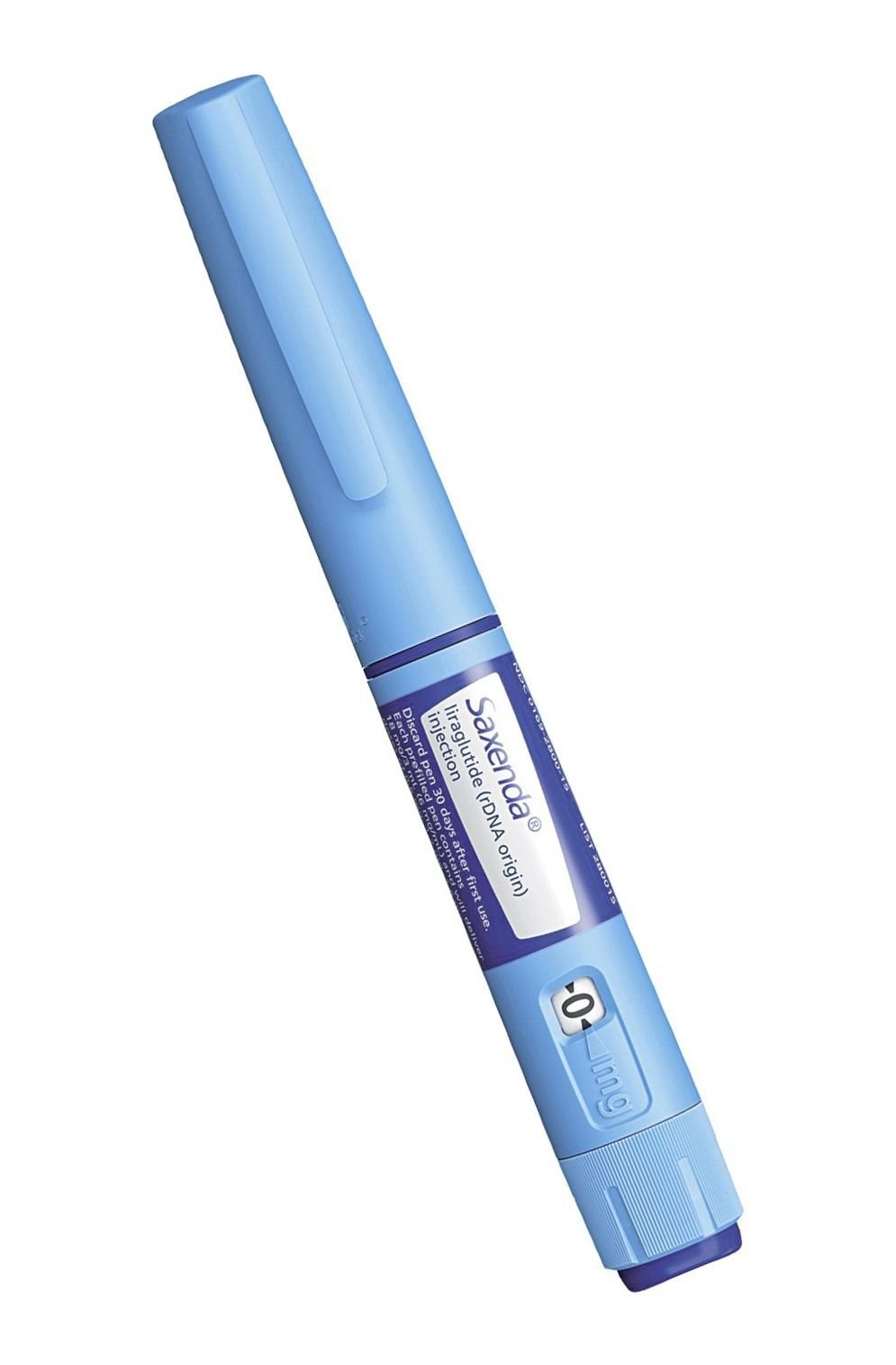 Saxenda liraglutide injection pen, licensed for weight management in Ireland