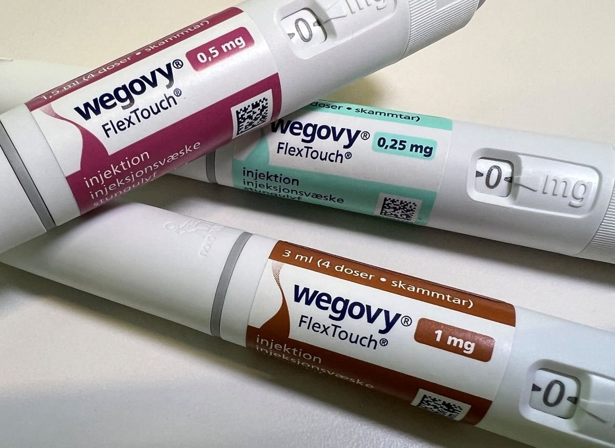 Wegovy semaglutide injection pen, licensed for weight management and available in Ireland on prescription